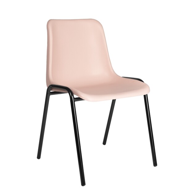 Kantinestoel Sabine zwart frame